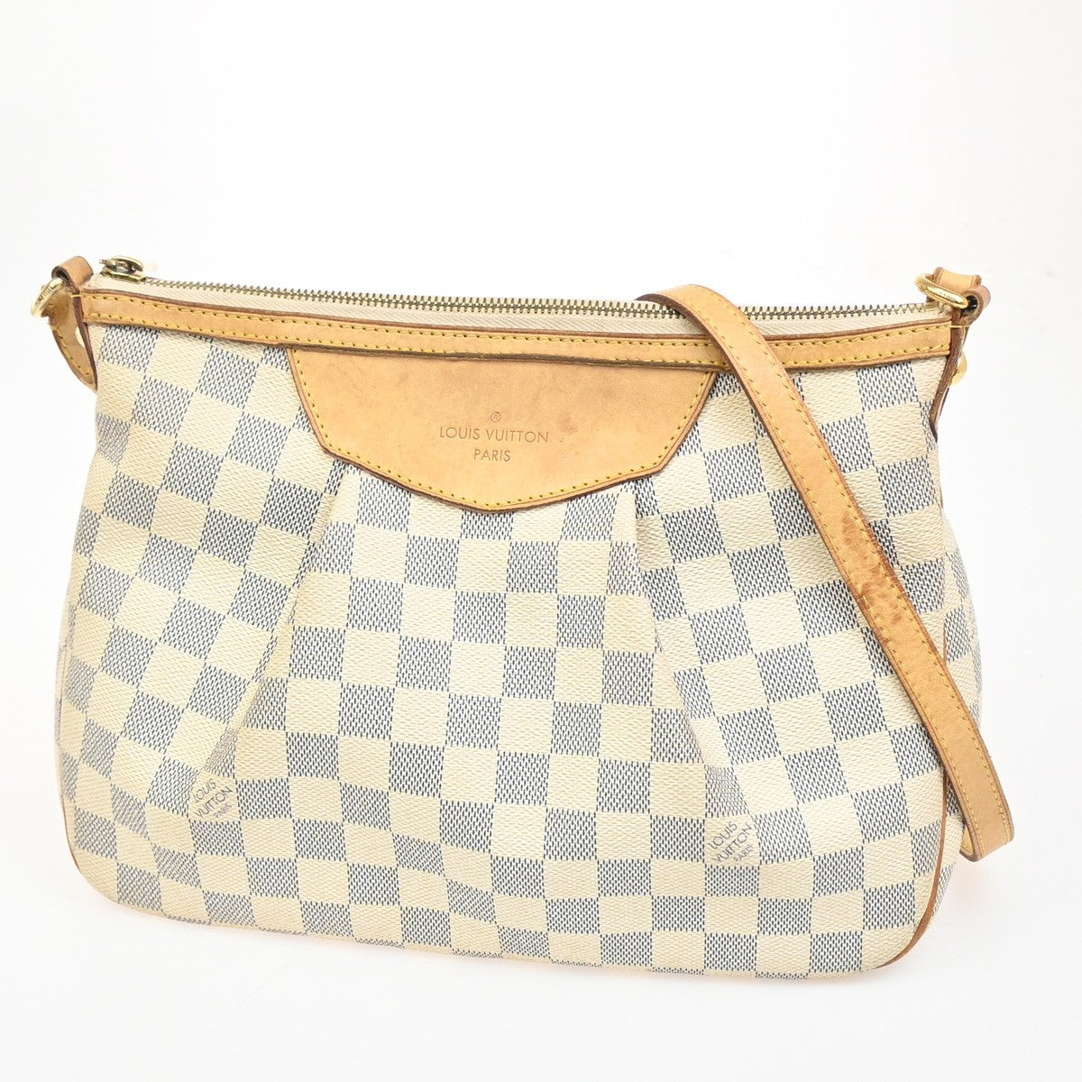 Louis Vuitton Siracusa Handbag Damier