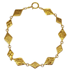 Chanel Mademoiselle Pendant Necklace Gold-plated