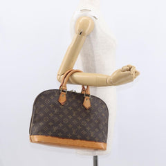 Louis Vuitton Alma Handbag Monogram Canvas