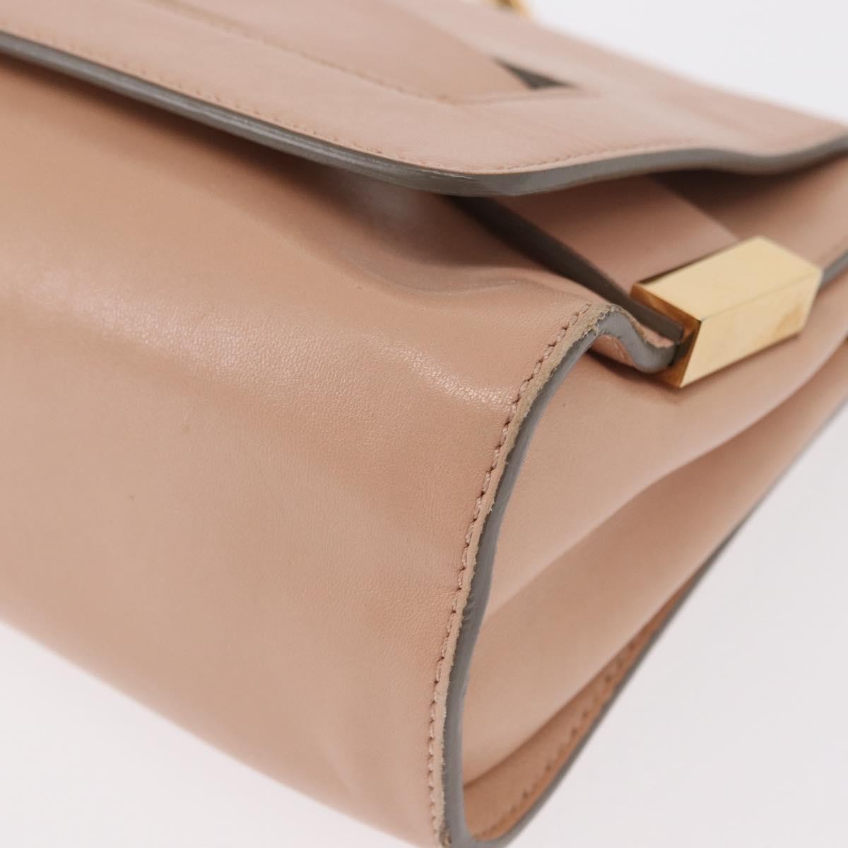 Chloe Elle Chain Clutch Leather