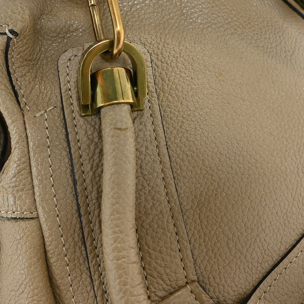 Chloe Paraty Top Handle Bag Leather