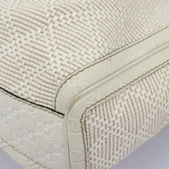 Gucci Sukey Tote Diamante Woven Raffia