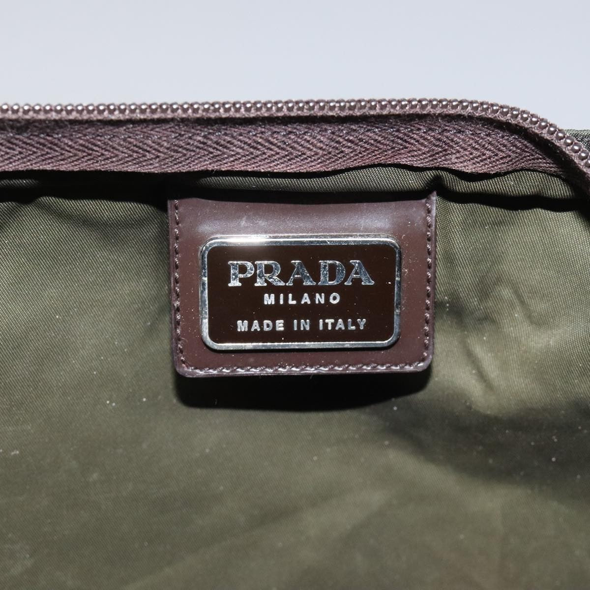 Prada Vintage Zip Tote Tessuto