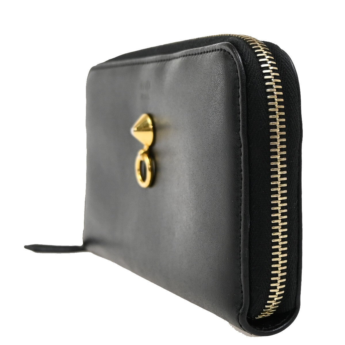 Fendi By The Way Zip Around Wallet Leather