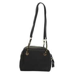 Bally Vintage Chain Shoulder Bag Quilted Leather