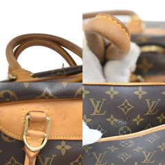 Louis Vuitton Deauville Handbag Monogram Canvas