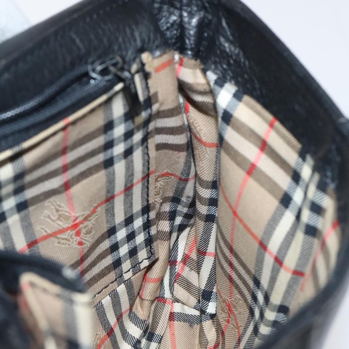 Burberry Flap Shoulder Bag Leather