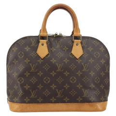 Louis Vuitton Alma Handbag Monogram Canvas