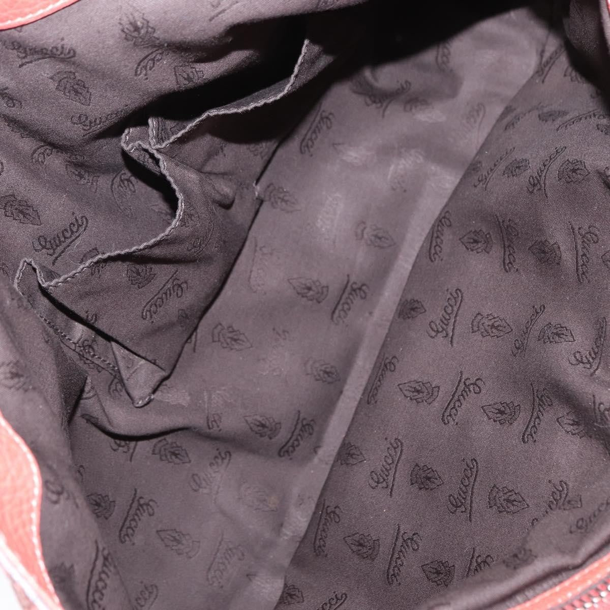 Gucci Vintage Bamboo Handle Bag Leather