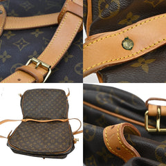 Louis Vuitton Saumur Handbag Monogram Canvas