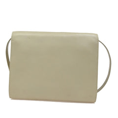Celine Vintage Triomphe Flap Bag Leather