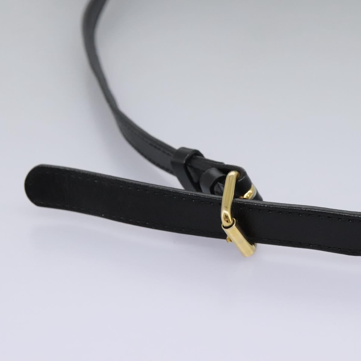 Celine Vintage Circle Logo Crossbody Bag Leather