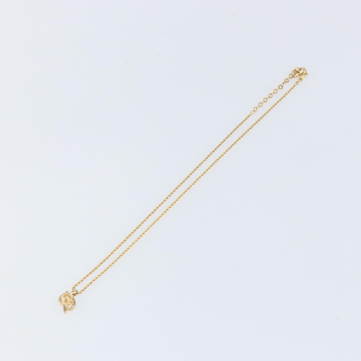 Christian Dior CD Logo necklace Metal