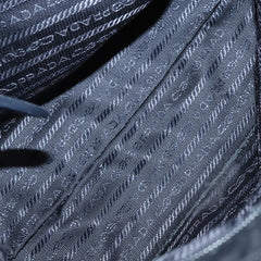 Prada Logo Bow Tote Tessuto