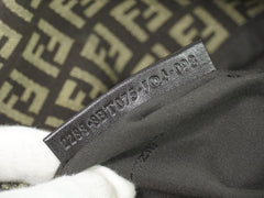 Fendi Mamma Baguette Shoulder Bag Canvas