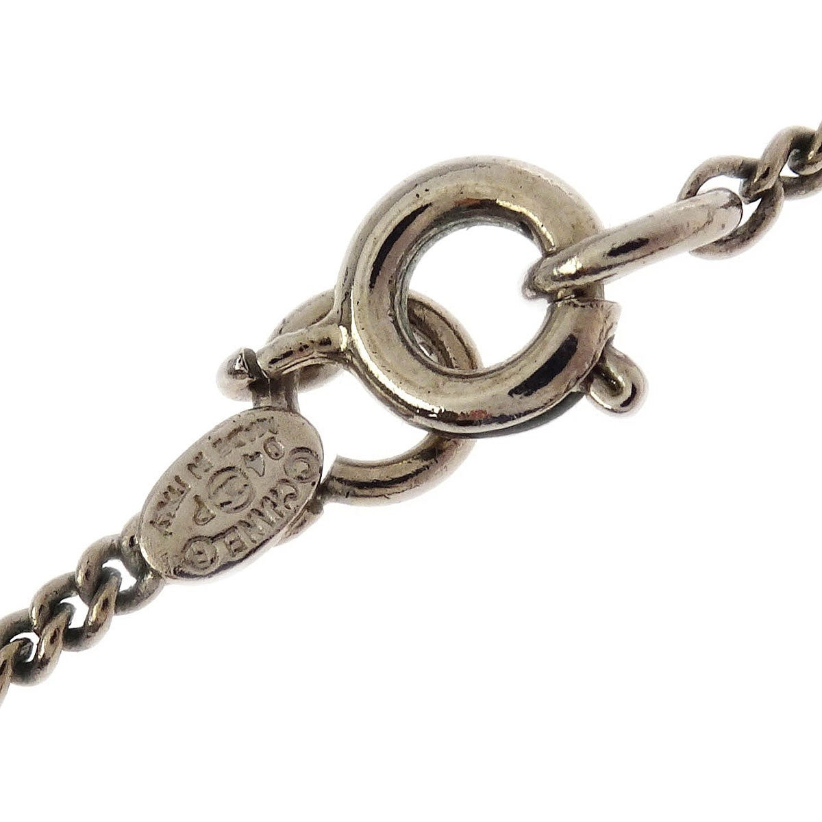 Chanel CC Heart Pendant Metal