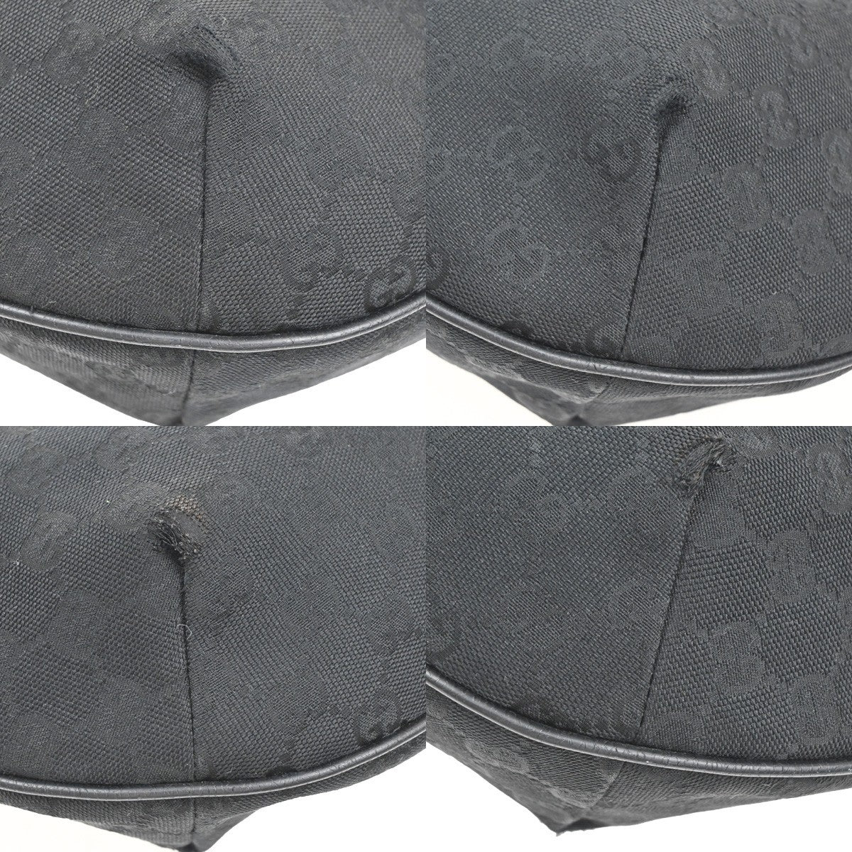 Gucci Half Moon Hobo Messenger GG Canvas