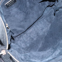 Prada Zip Around Tote Tessuto