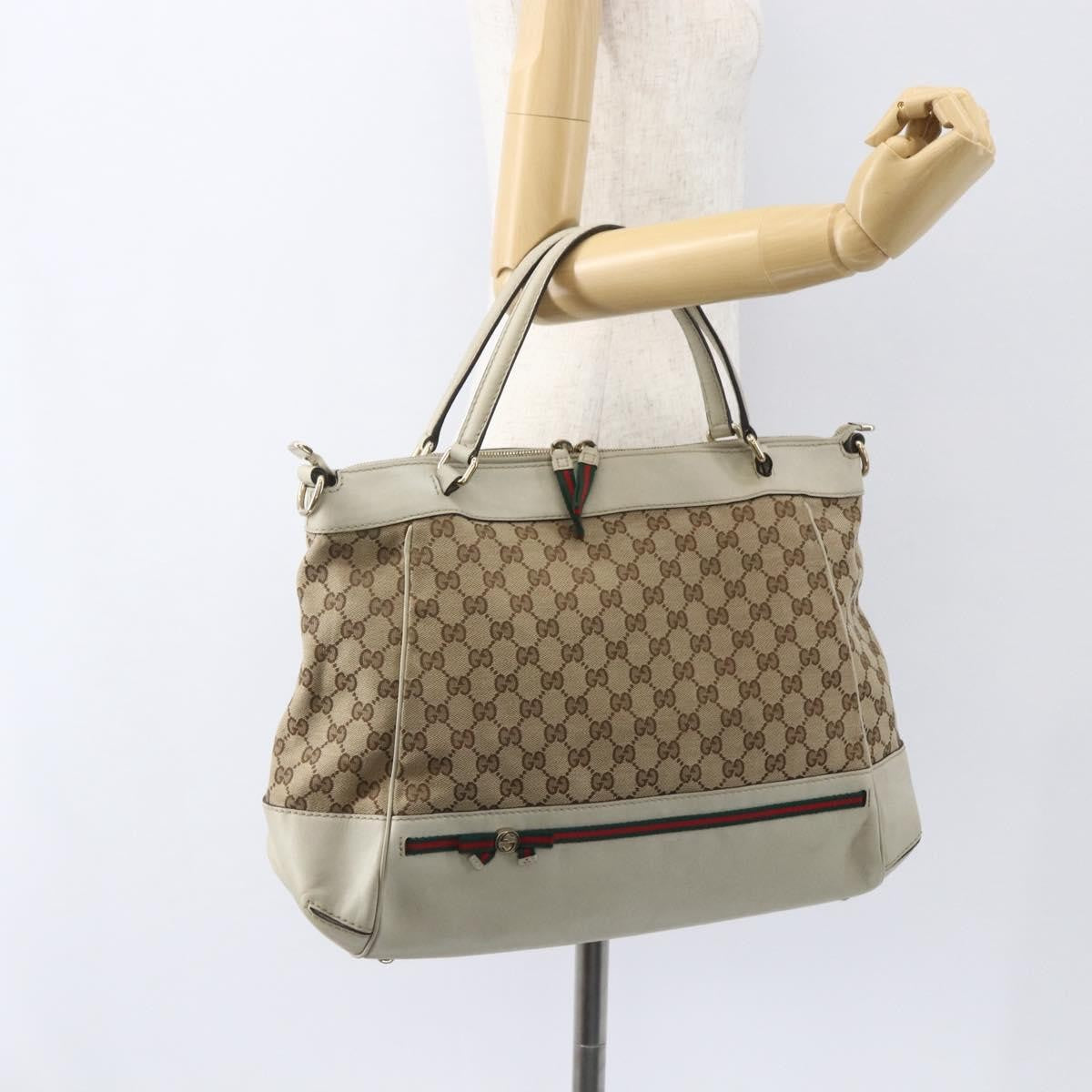 Gucci Mayfair Convertible Tote GG Canvas