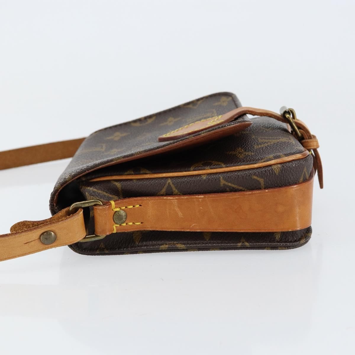 Louis Vuitton Cartouchiere Handbag Monogram Canvas