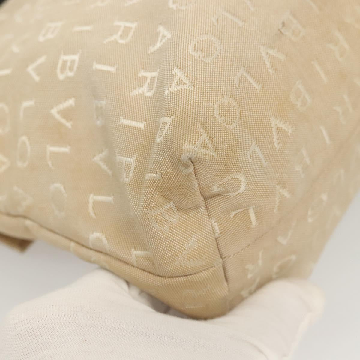 Bvlgari B.Zero1 Logomania Bag Canvas with Leather