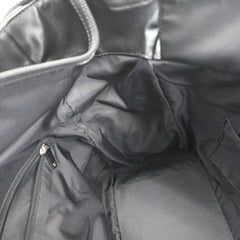 Chanel Biarritz Pocket Tote Quilted Coated Canvas