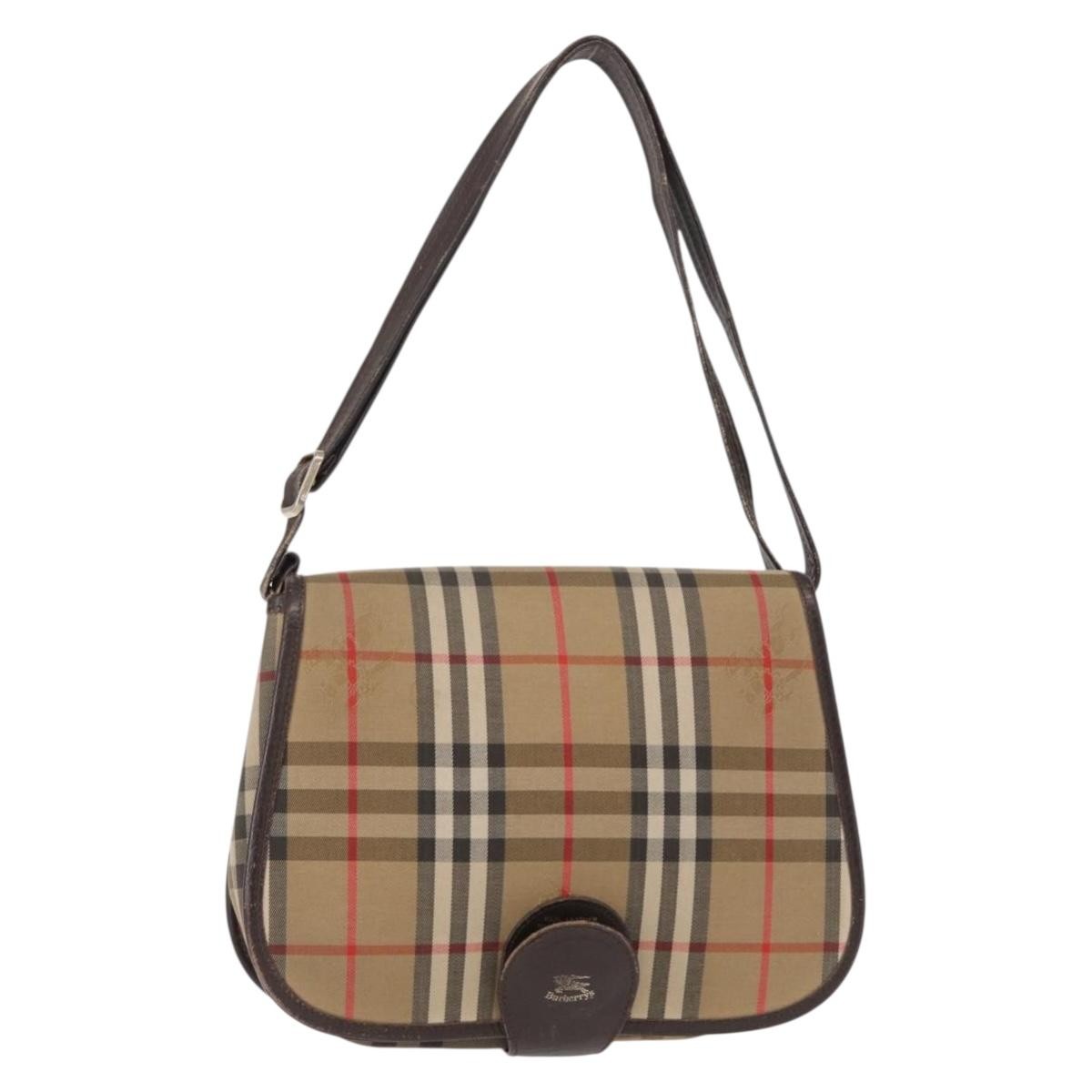 Burberry Nova check Shoulder bag Canvas