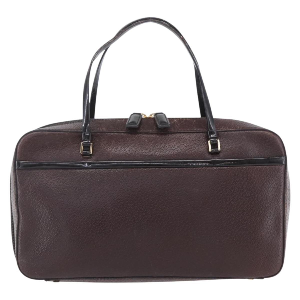 Christian Dior Vintage CD Handbag Leather