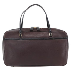 Christian Dior Vintage CD Handbag Leather