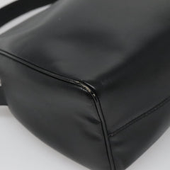 Celine Circle Logo Handbag Leather