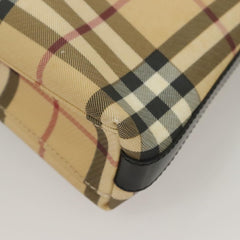 Burberry Shoulder Bag Nova Check Canvas