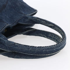 Prada Canapa Open Tote Denim