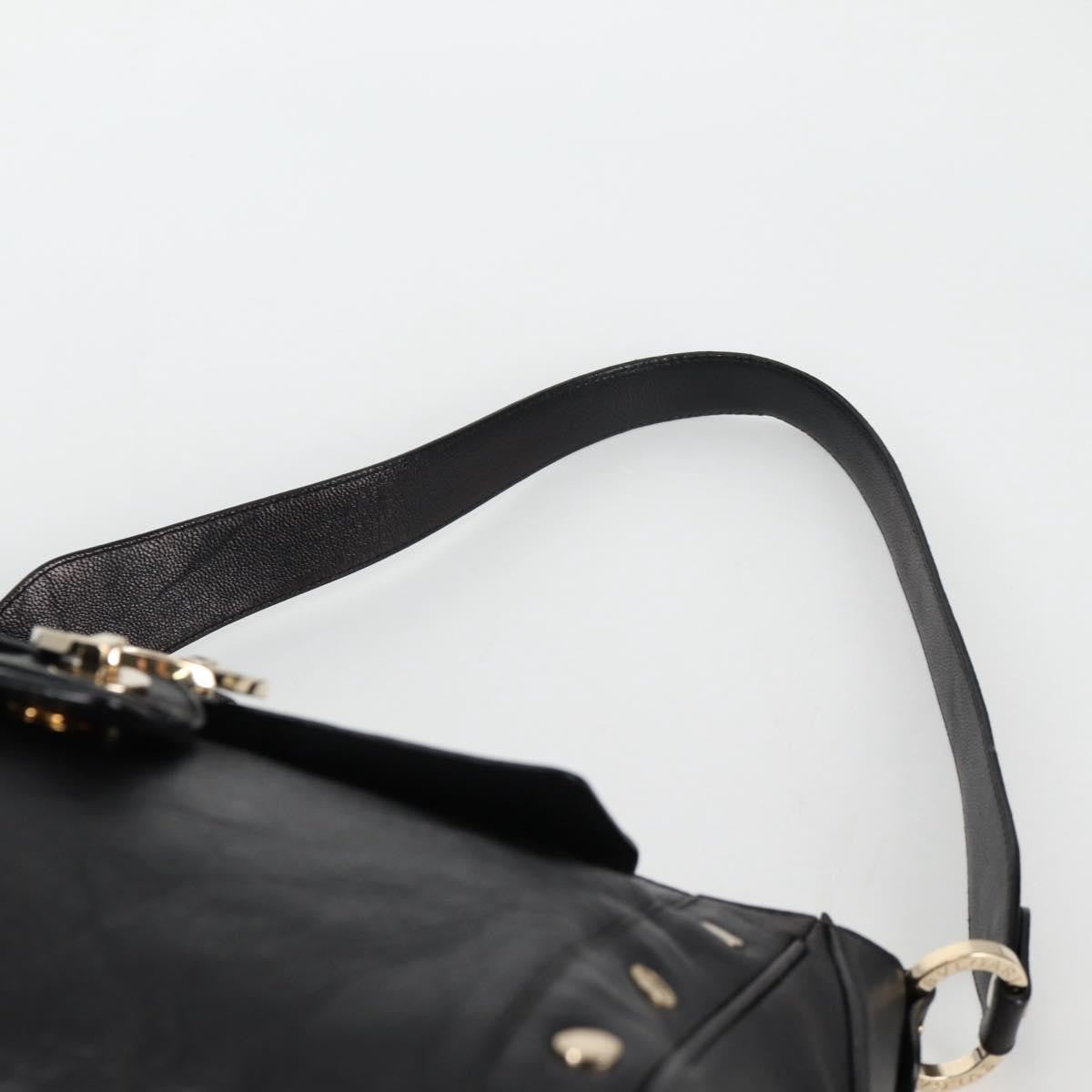 Bvlgari Chandra Top Handle Bag Leather