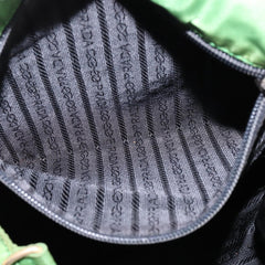 Prada Metal Handles Tote Tessuto