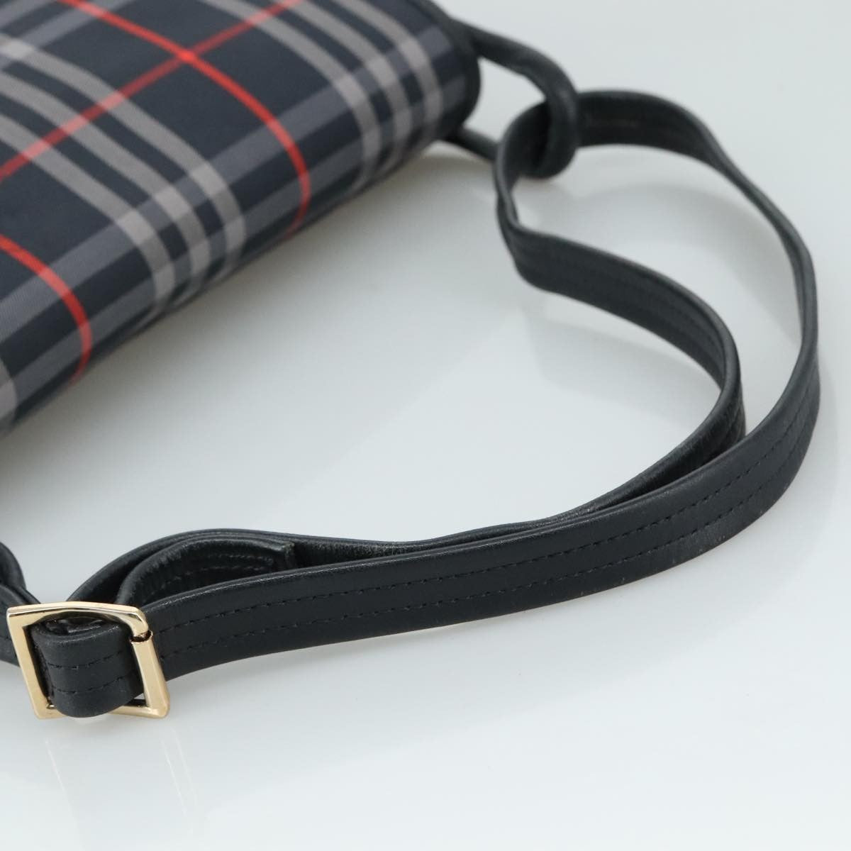 Burberry Nova Check Tote Leather