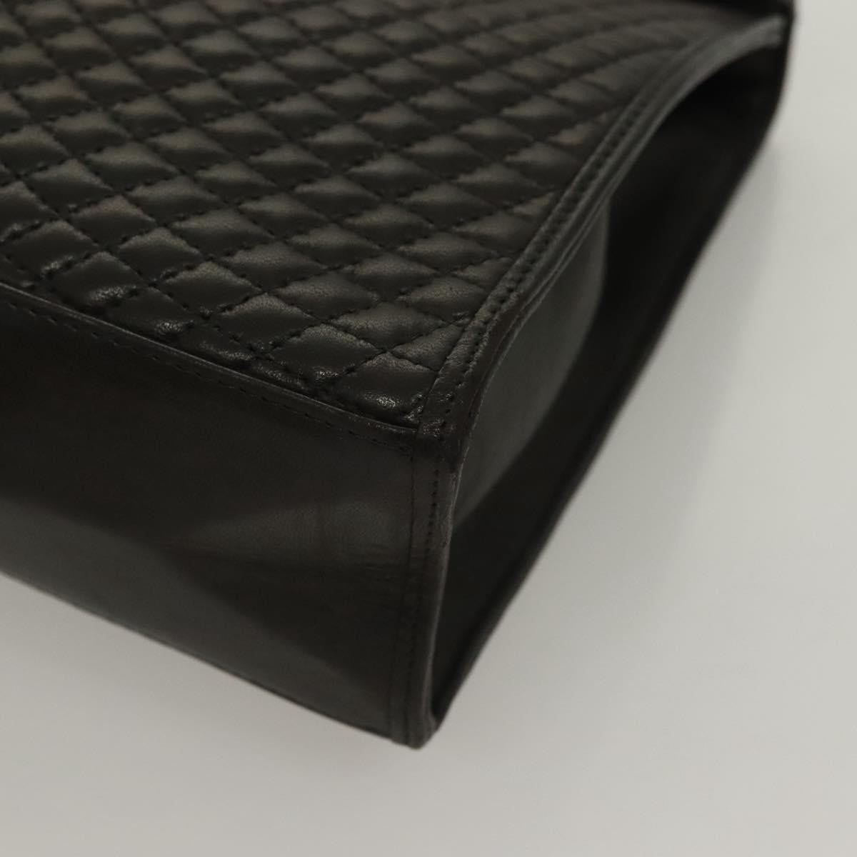 Bally Vintage Handbag Quilted Leather