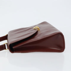 cartier Must de cartier 2C logo Hand Bag Leather