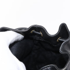 Gucci Vintage Bamboo Backpack Leather