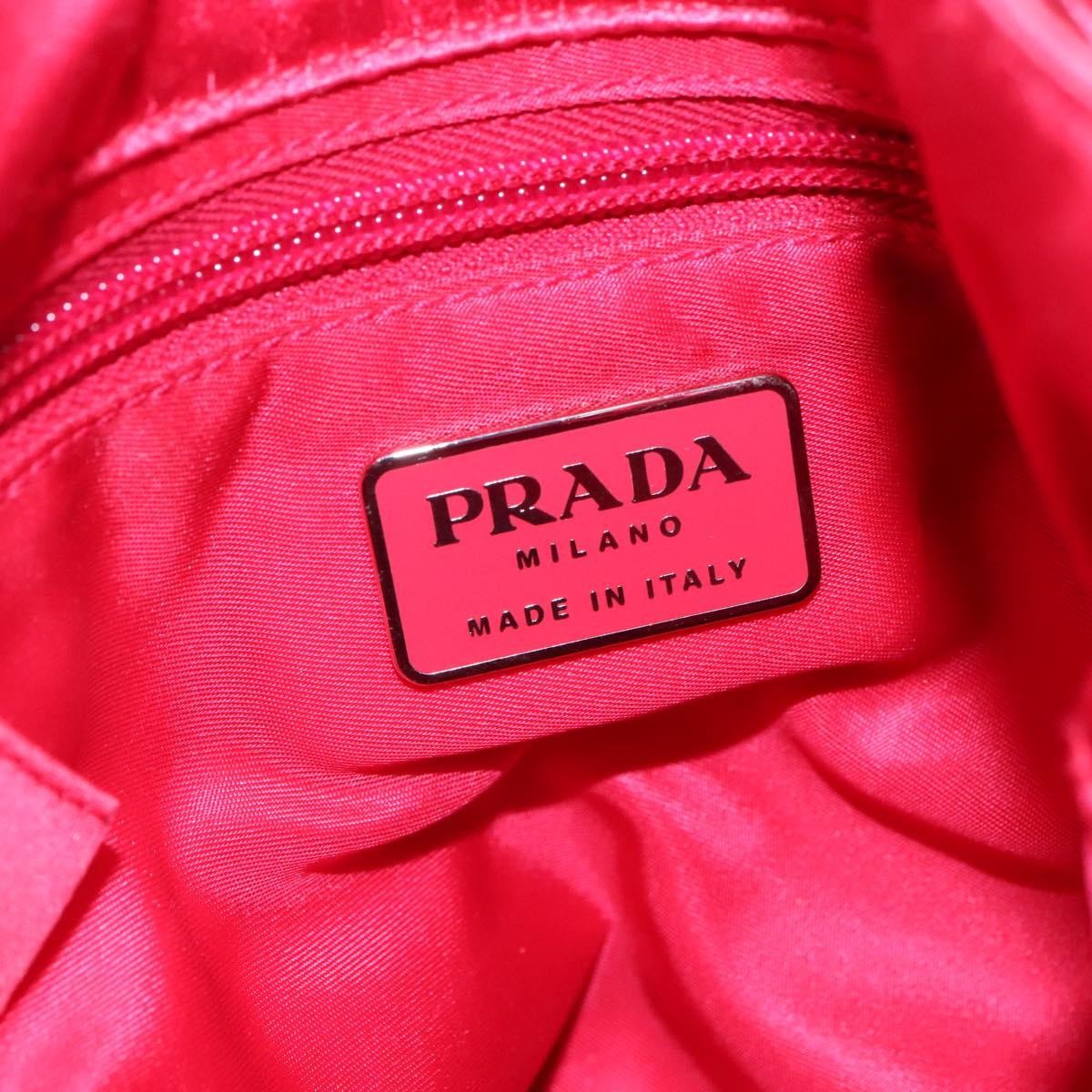 Prada Resin handle shoulder bag Tessuto