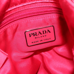 Prada Resin handle shoulder bag Tessuto