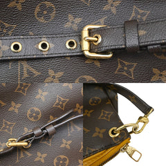 Louis Vuitton Pallas Tote Monogram Canvas with Leather