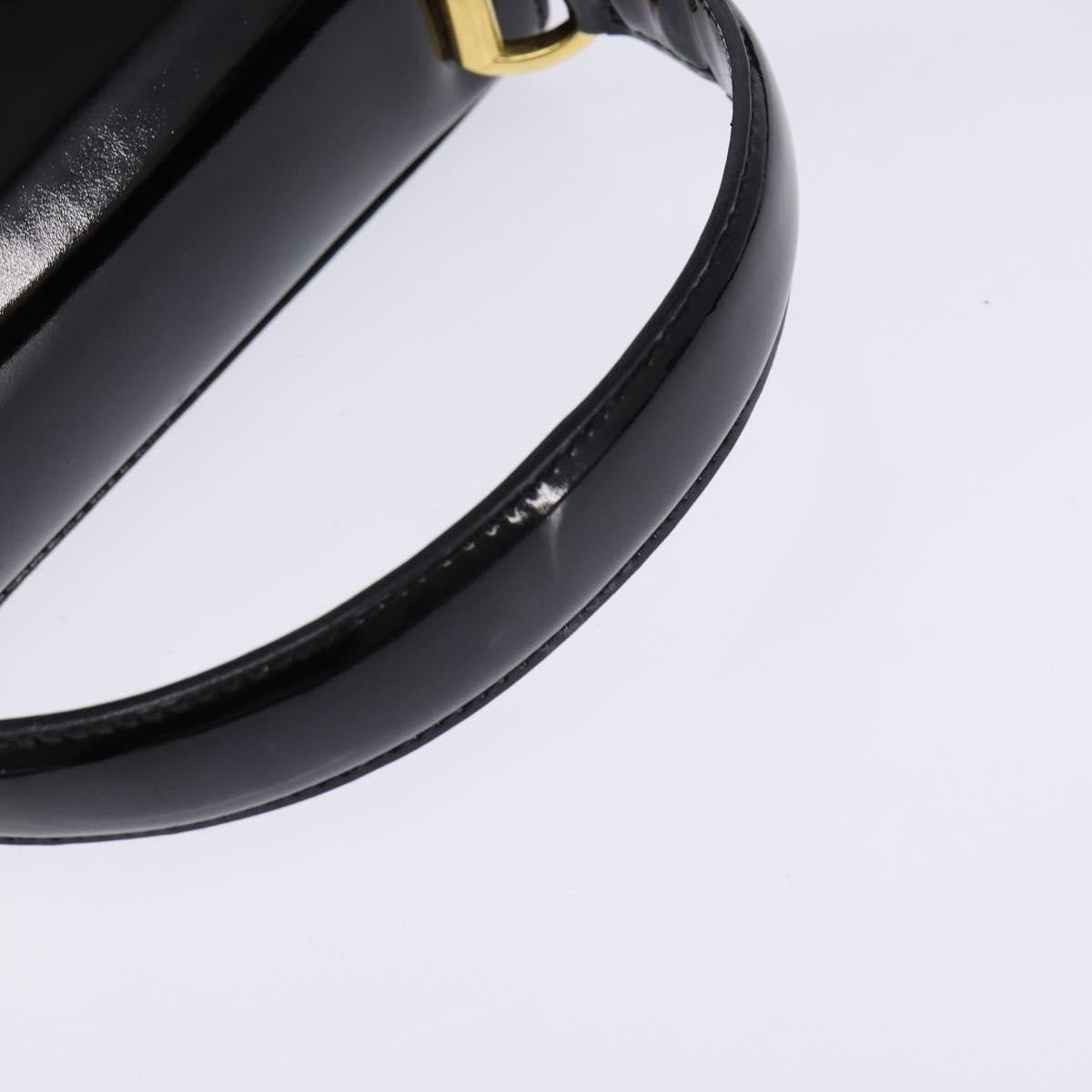 Salvatore Ferragamo Vintage Vara Bow Top Handle Bag Patent Leather