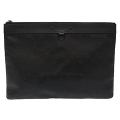 Louis Vuitton Discovery Pochette Monogram Shadow Leather