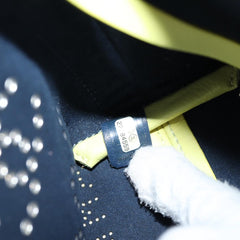 Chanel Logo Eyelets Flap Bag Perforated Calfskin