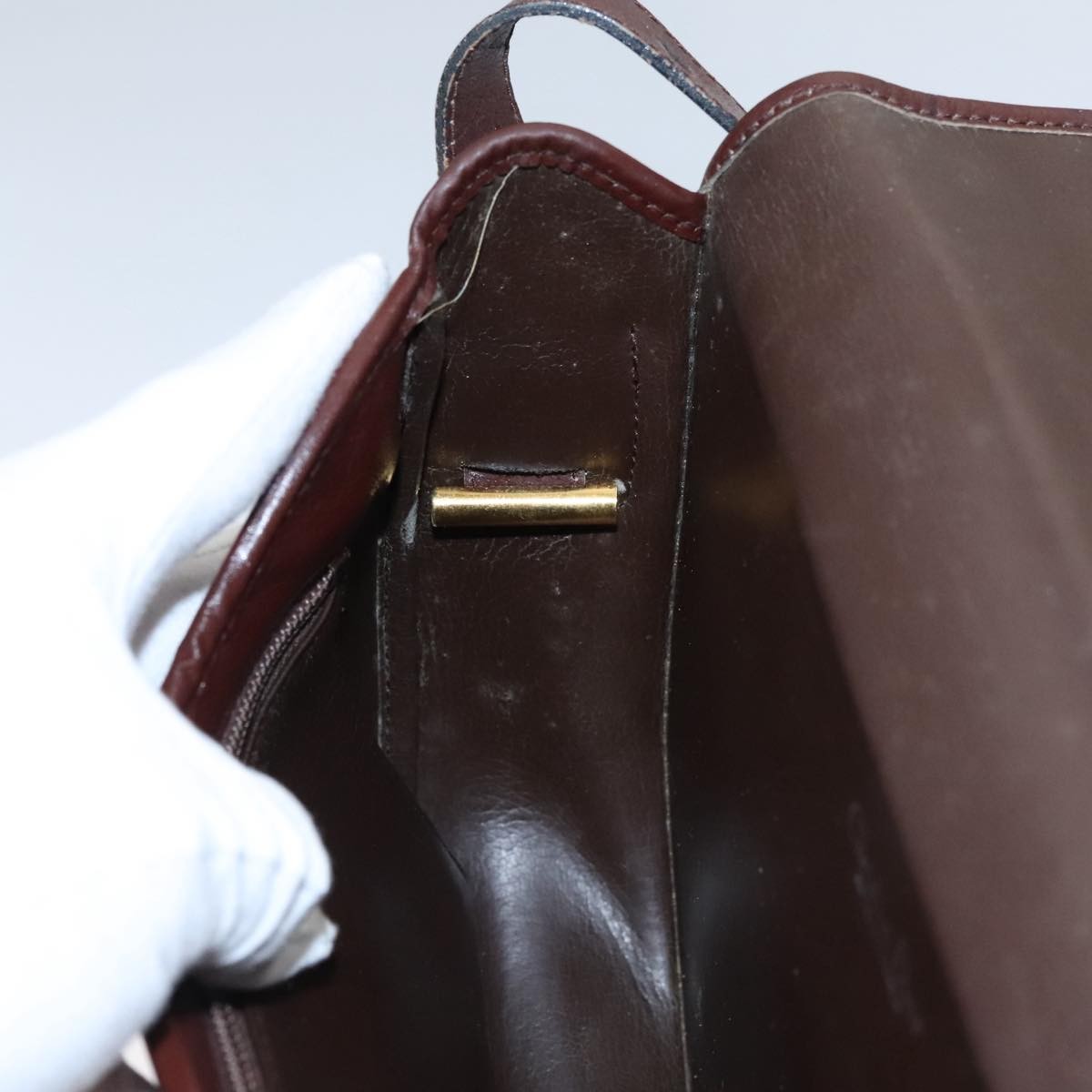 Christian Dior Vintage Trotter Shoulder Bag Canvas