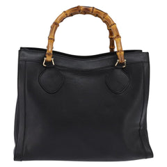 Gucci Diana NM Bamboo Handle Tote Leather