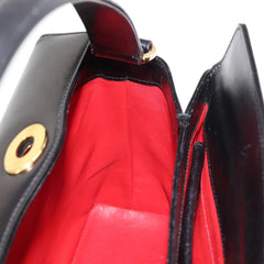 Gucci Vintage Convertible Box Crossbody Bag Leather