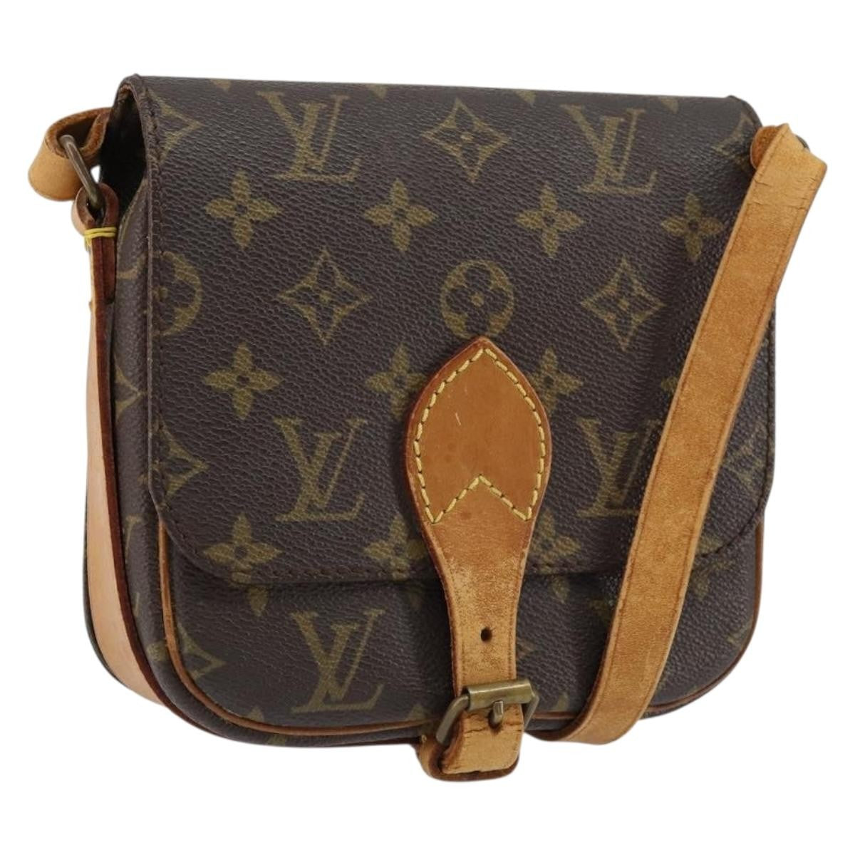 Louis Vuitton Cartouchiere Handbag Monogram Canvas