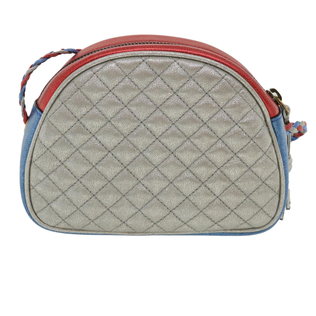 Gucci Trapuntata Camera Shoulder Bag Quilted Laminated Leather