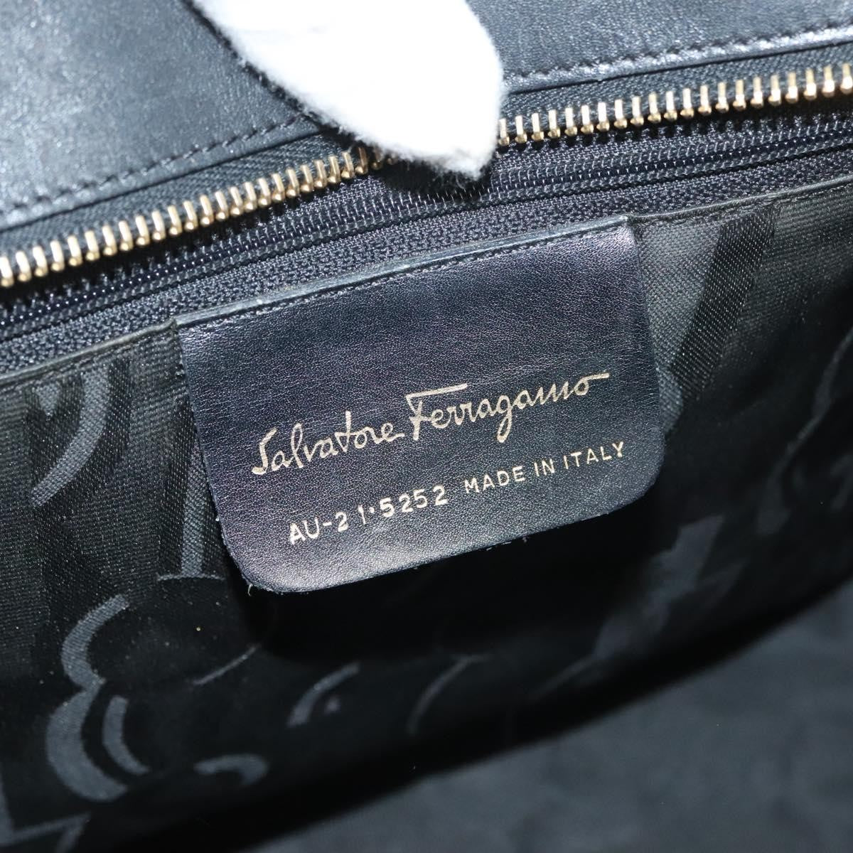 Salvatore Ferragamo Vala Shoulder Bag Canvas